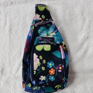 Vera Bradley Women's Mini Floral Sling Bag Preowned